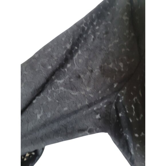 Women's B. Smart NWT Black Button Down Dress Casual Summer Light - Picture 3 of 4